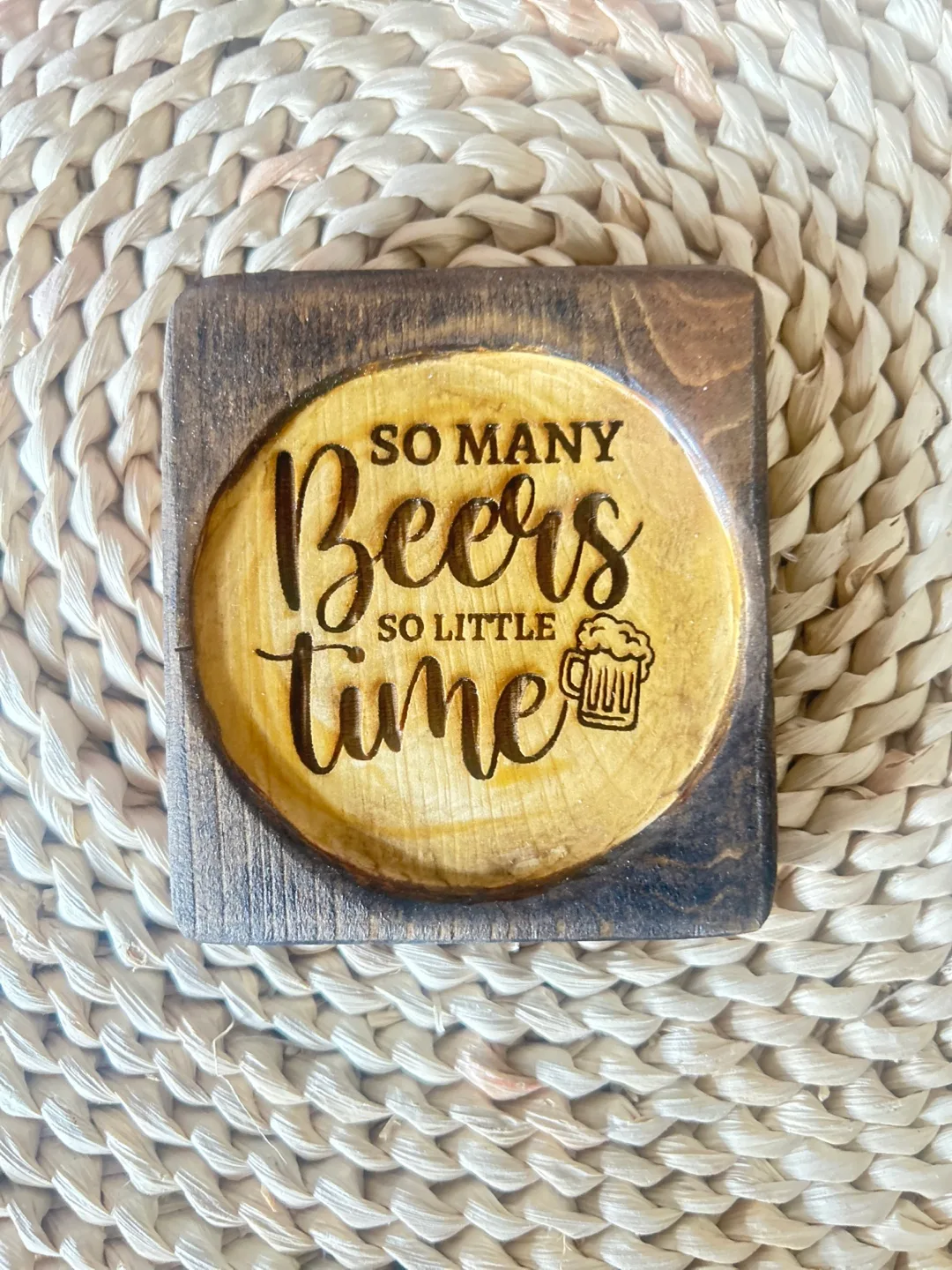 Set of 4 Funny Drink Coasters