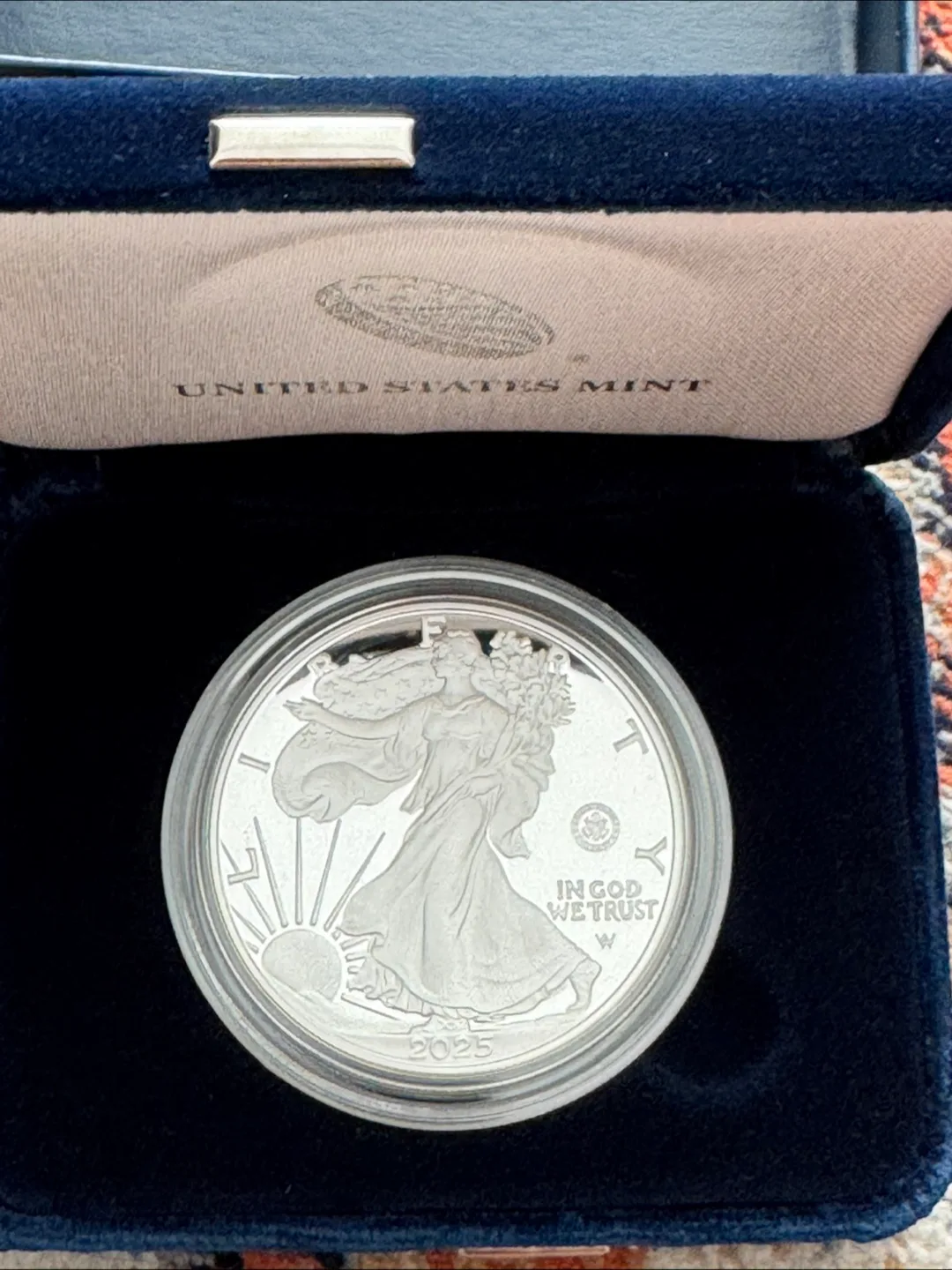 250th Anniversary United States Army One Ounce Silver Proof Coin thumbnail