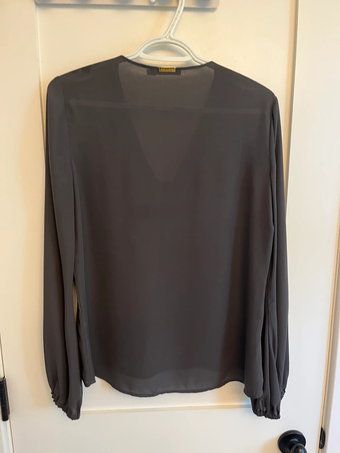 Brasil Em Gotas Gray Blouse - Size M - photo 2