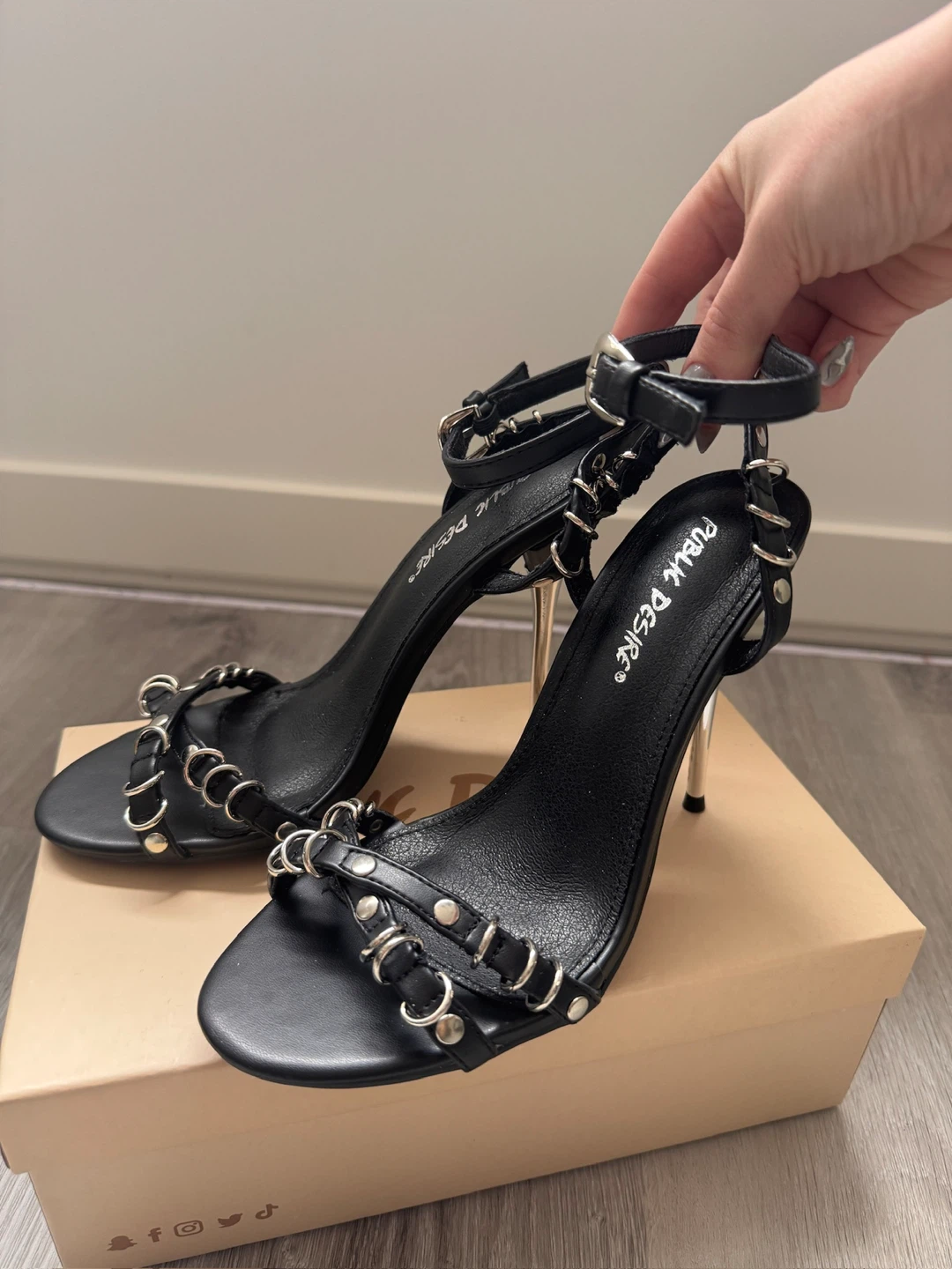 Public Desire Monster Jam Heels - Size 6 - photo 2