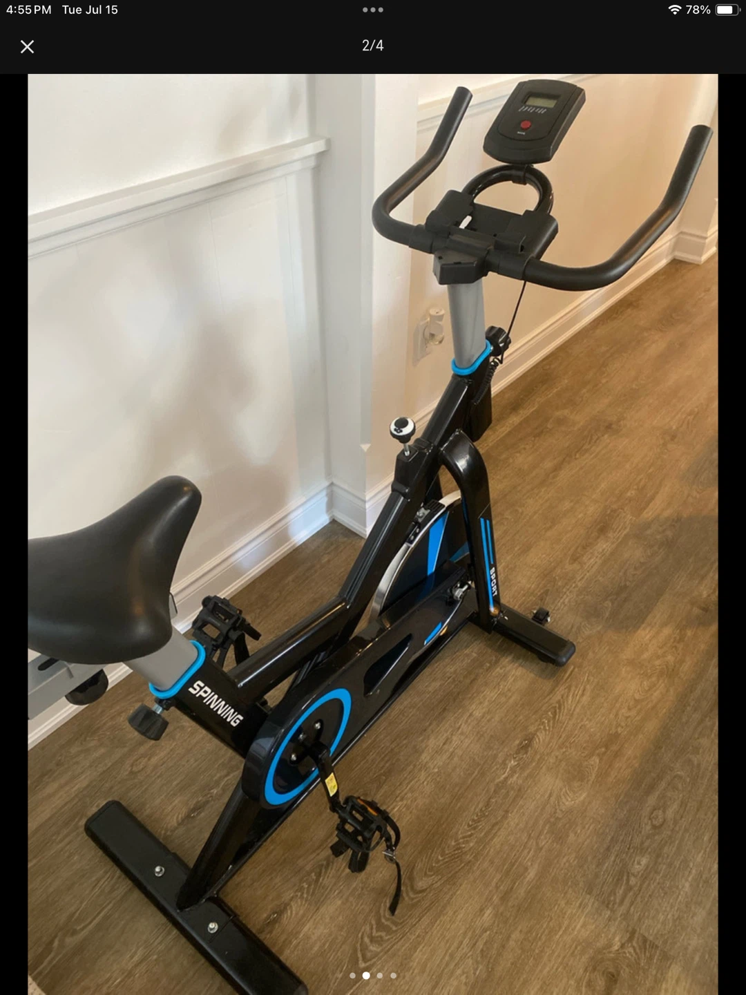 Spinning Sport Exercise Bike - Great Condition! - photo 2