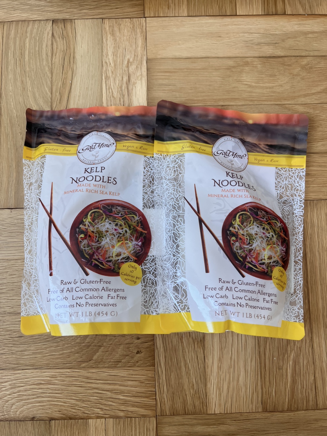 2 Kelp Noodle (Brand new unopened)