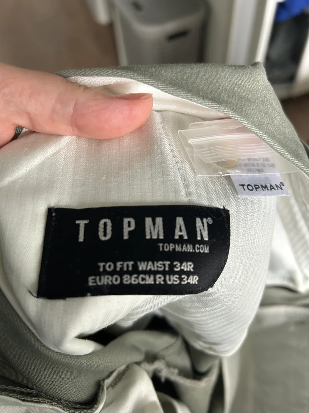 Topman Dress Pants - Waist 34R