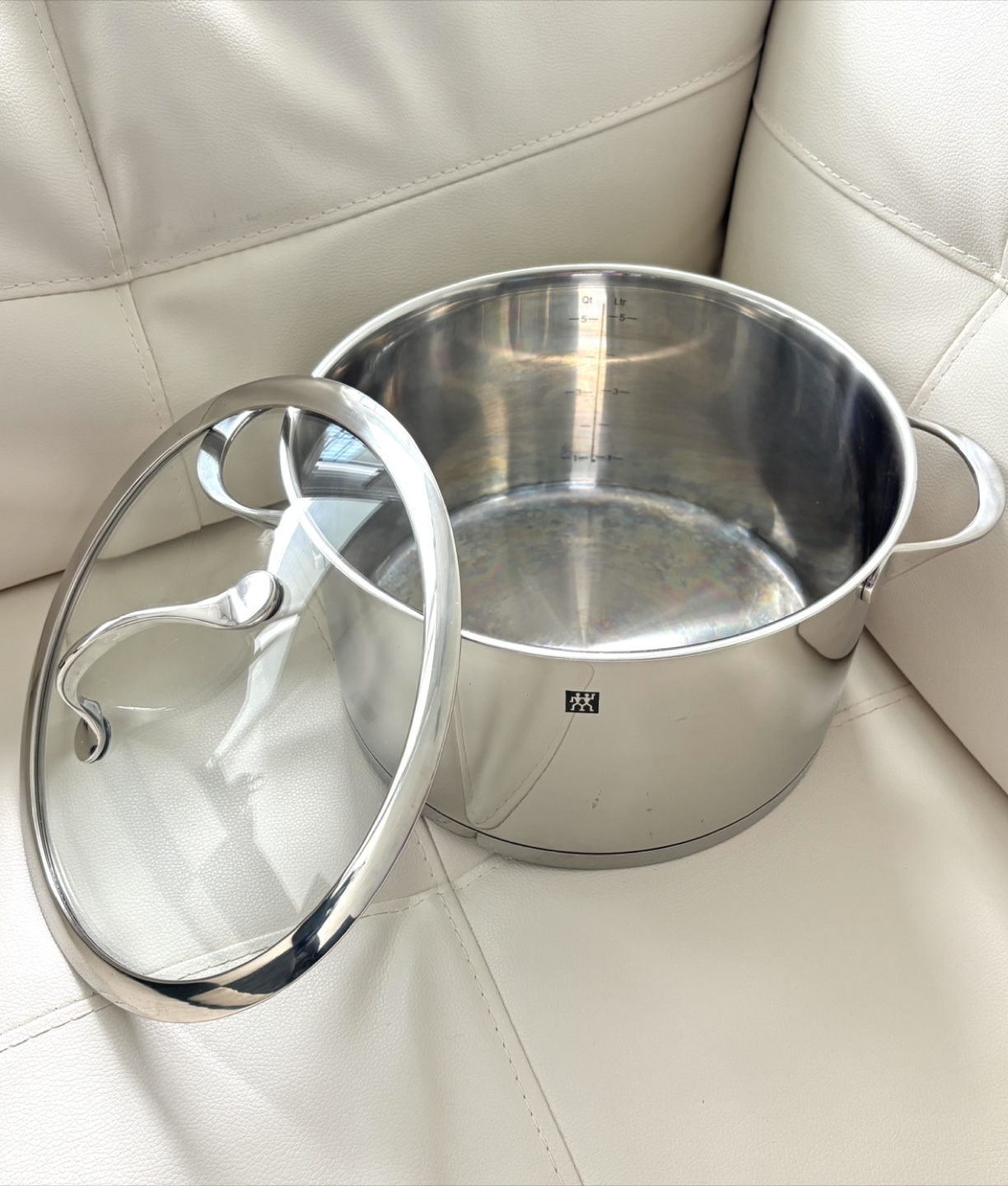Zwilling Stainless Steel Stock Pot with Lid - photo 2