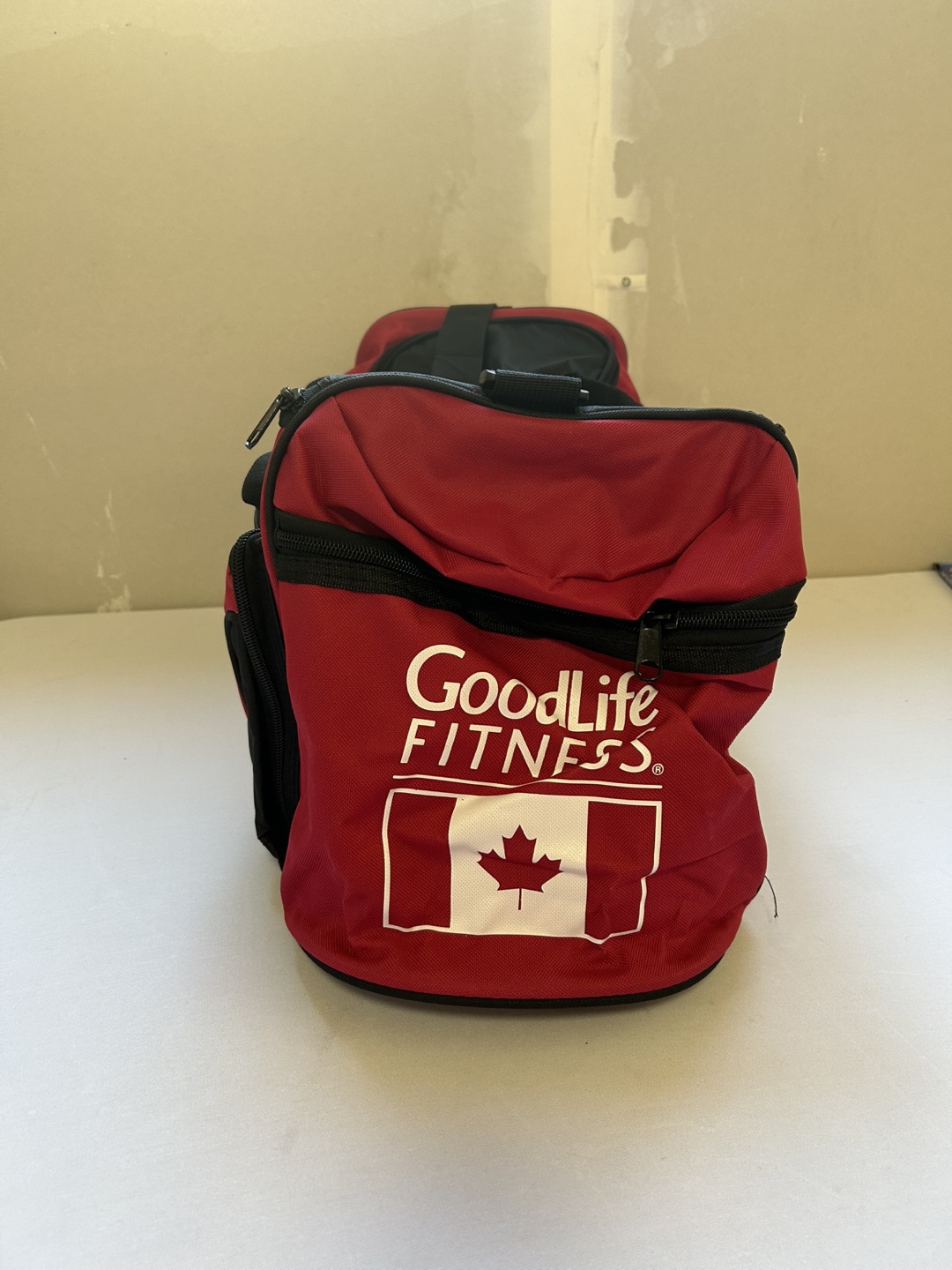 GoodLife Fitness Gym Bag - Red & Black - photo 2