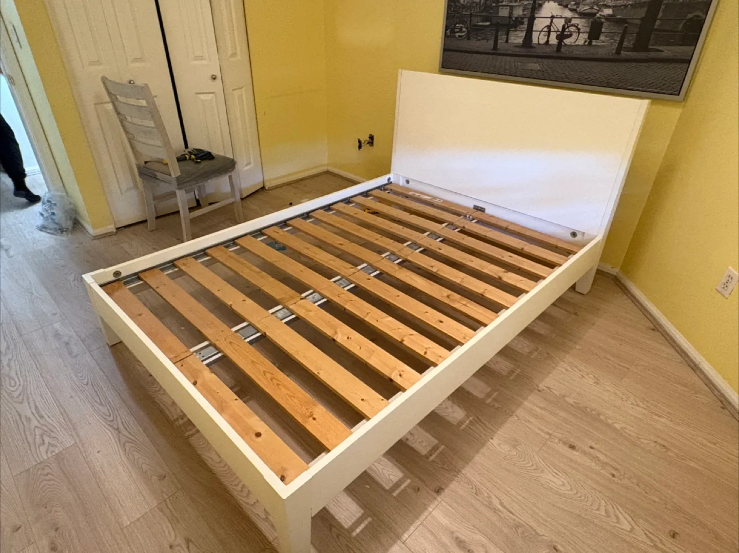 Double - IKEA Malm Bed Frame - White image indicator(2)