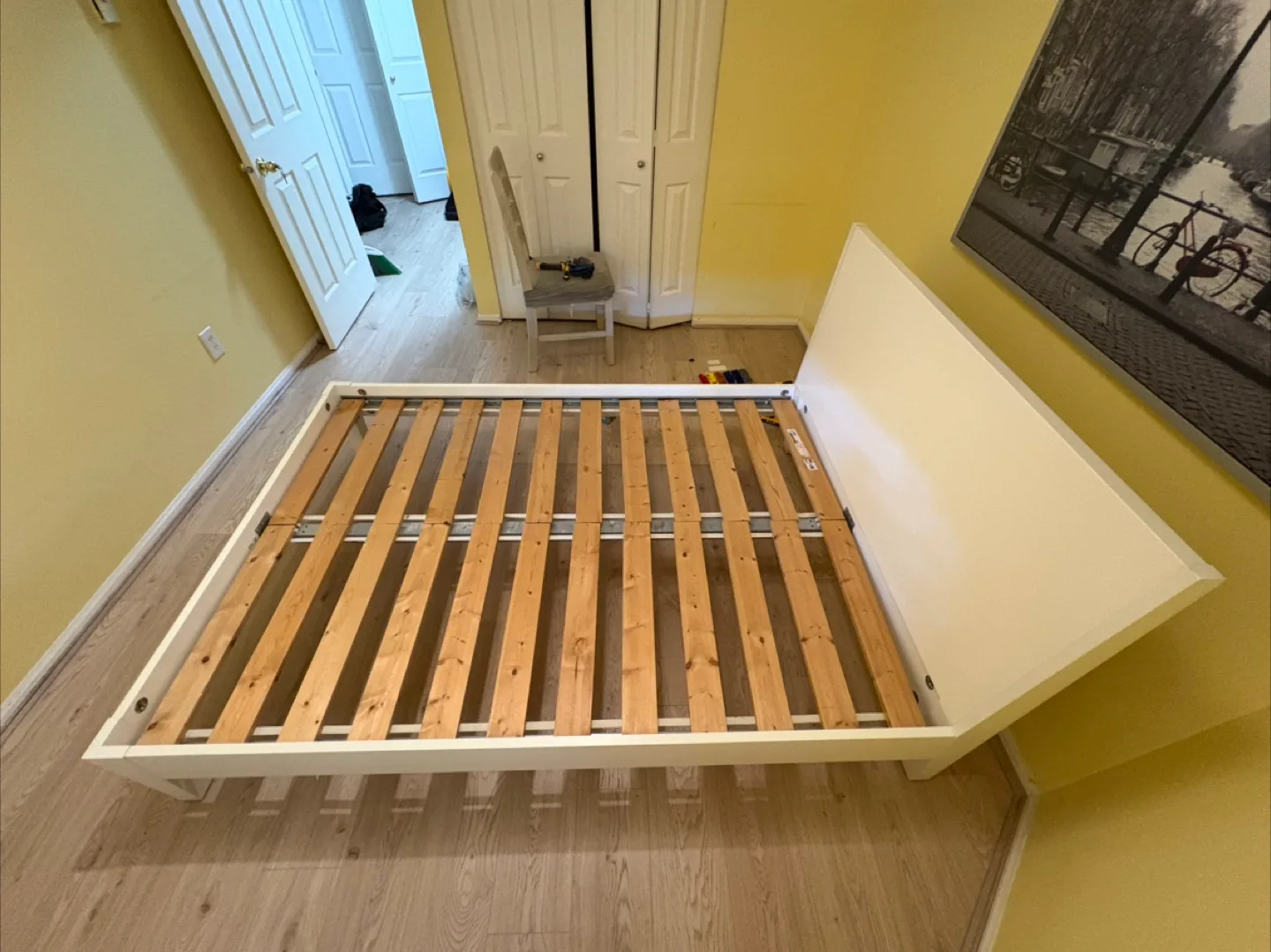 Double - IKEA Malm Bed Frame - White image indicator(3)