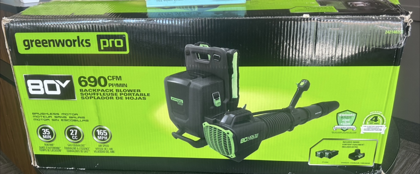 Greenworks Pro 80V Backpack Blower - New in Box! - photo 2