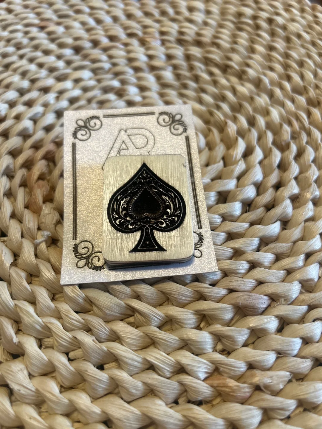 Ace of Spades fridge magnet