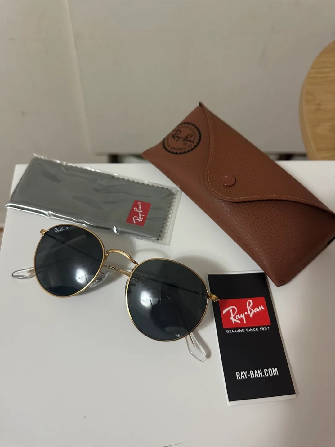 Ray-Ban RB3447 Round Metal Sunglasses image indicator(2)