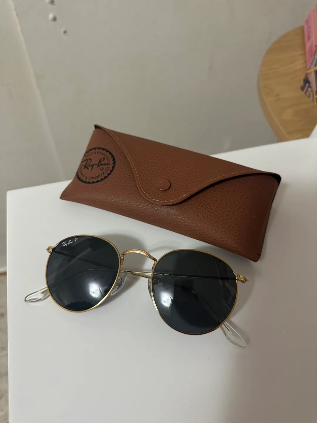 Ray-Ban RB3447 Round Metal Sunglasses thumbnail