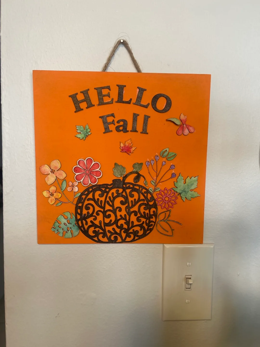 Fall/Thanksgiving Decorative Sign
