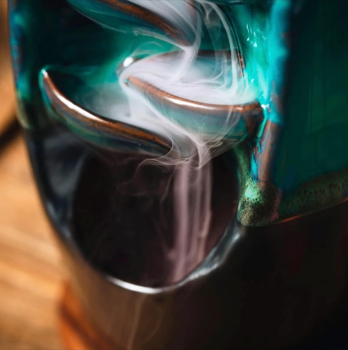 Backflow Incense Burner - Ceramic Waterfall image indicator(2)