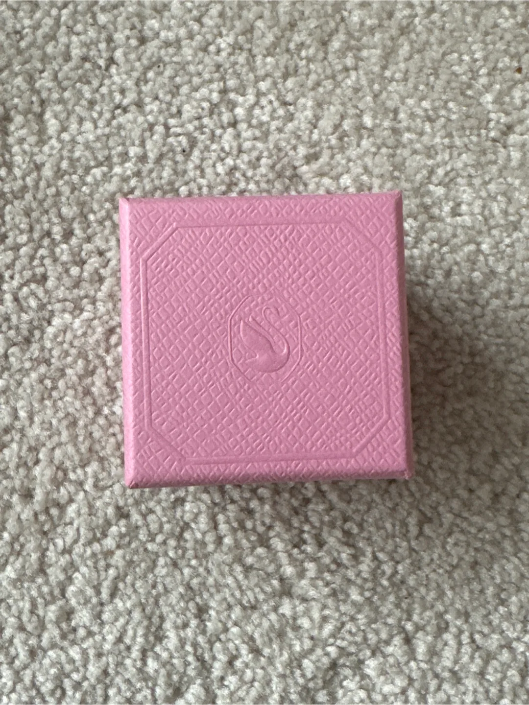Pink Swarovski Swan Logo Box thumbnail