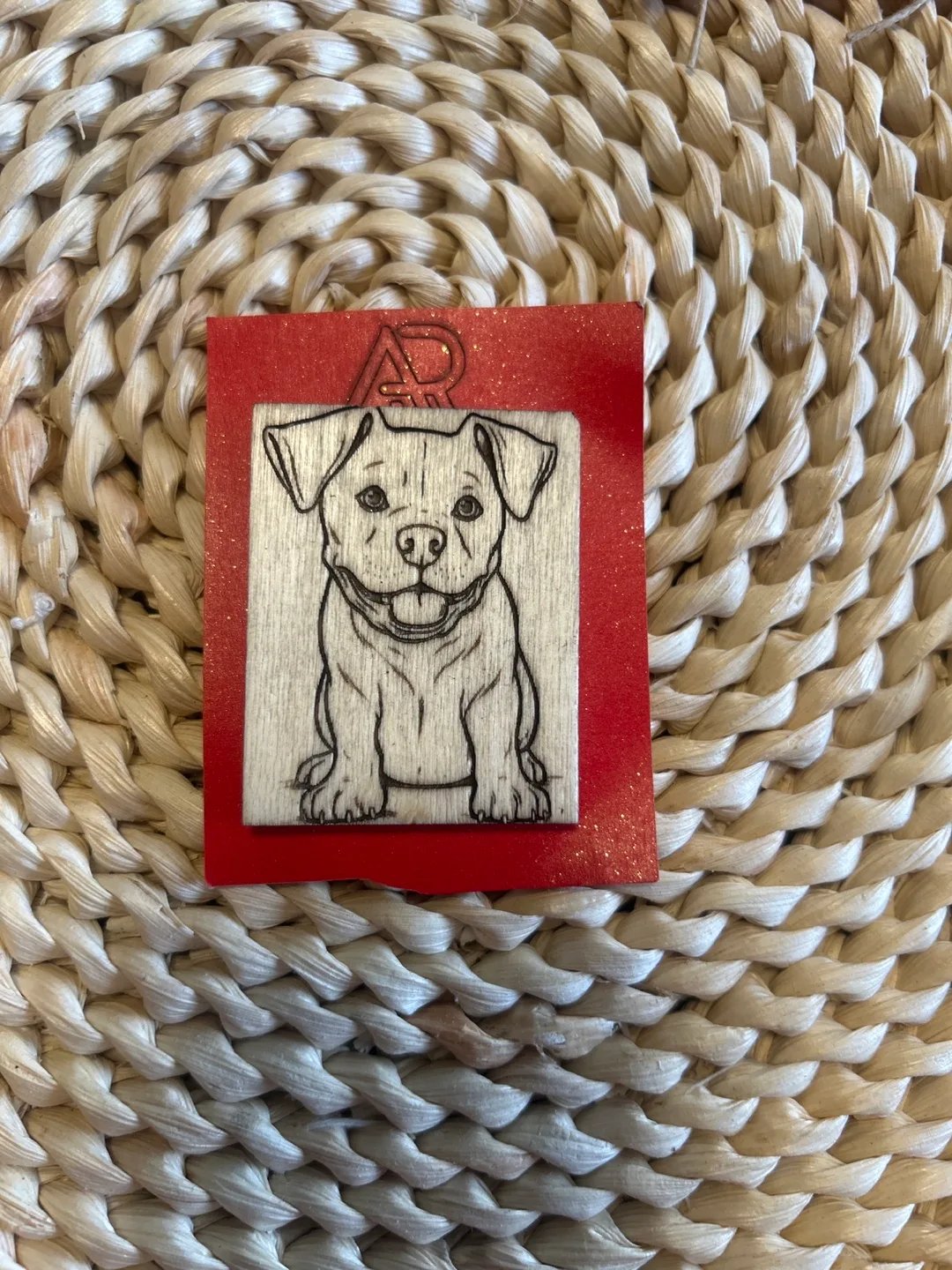 Dog Portrait fridge magnet
