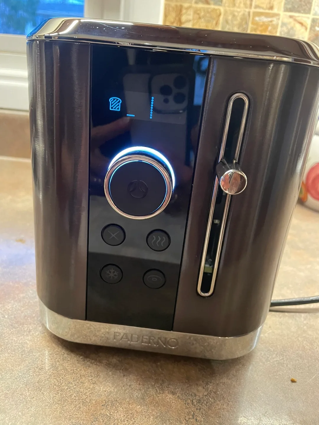 PADERNO Even Heat Wide Slots Toaster image indicator(6)