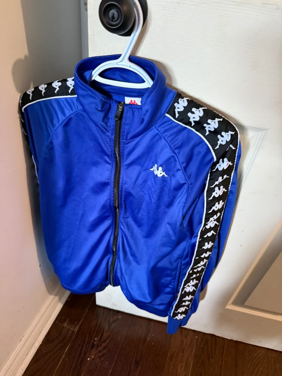 Kappa Blue Track Jacket - Size Large thumbnail