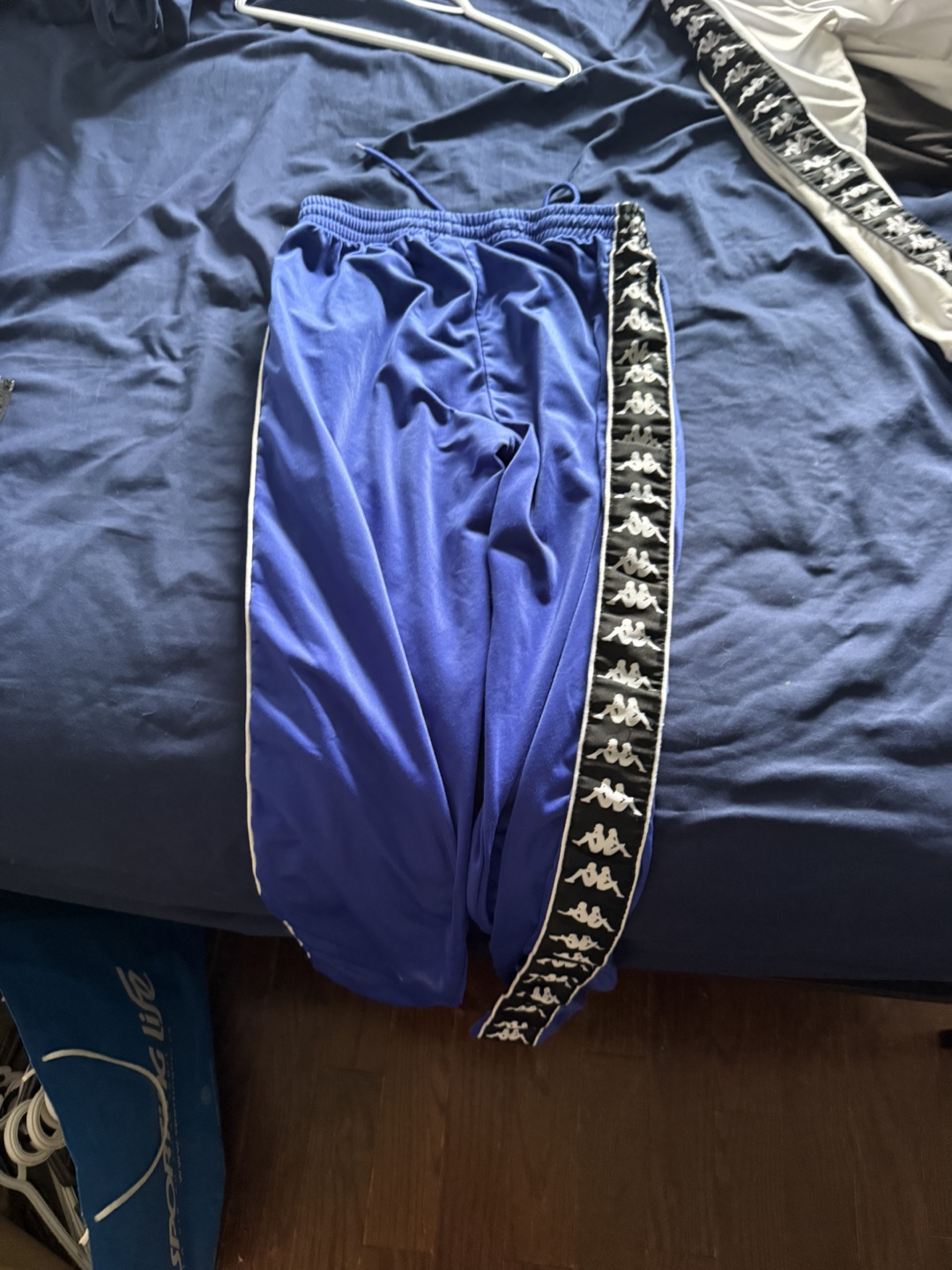 Kappa Blue Track Pants - Size Medium