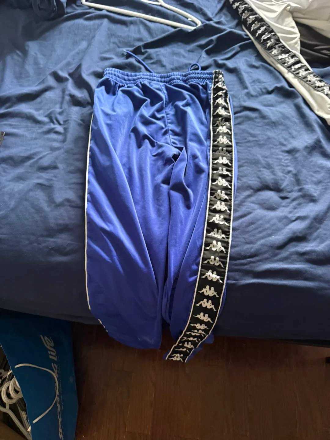 Kappa Blue Track Pants - Size Medium thumbnail