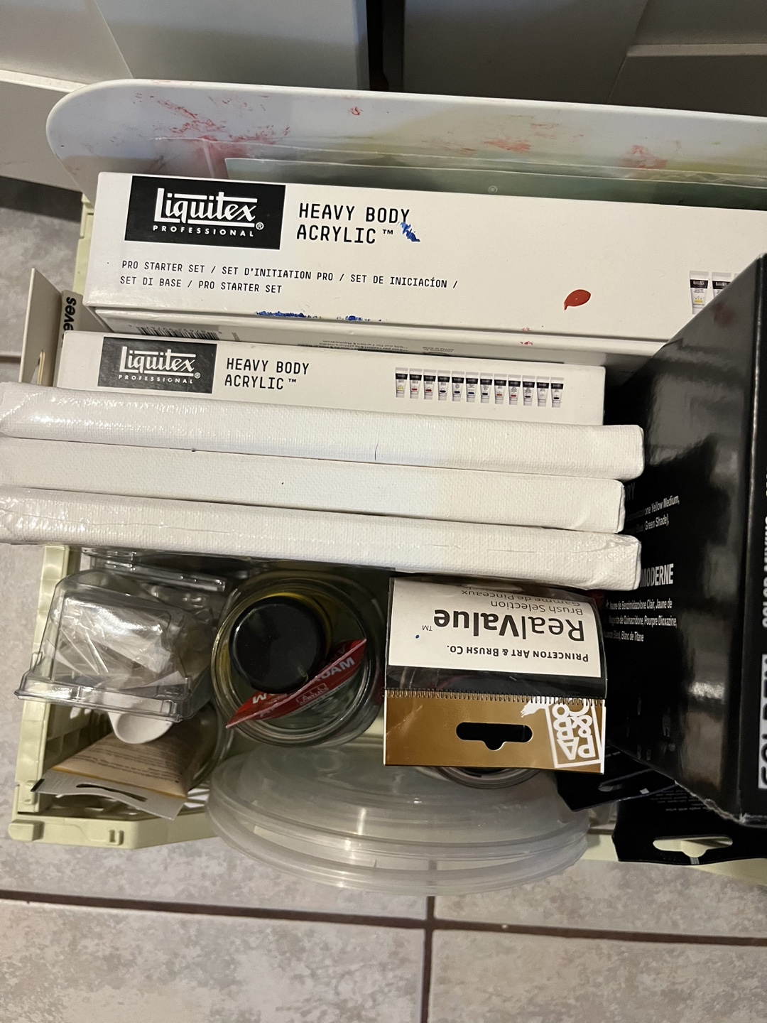 Misc Art Supplies - paints, canvas, pencils - photo 2