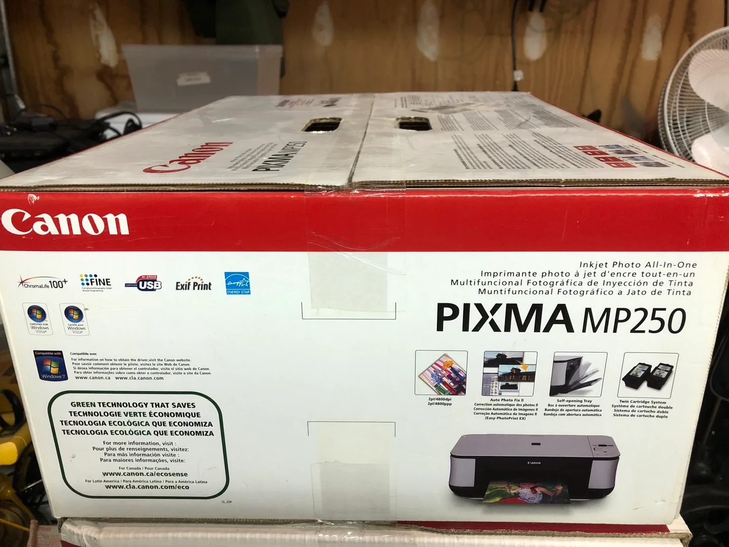 Canon PIXMA MP250 Inkjet Photo All-in-One Printer image indicator(2)