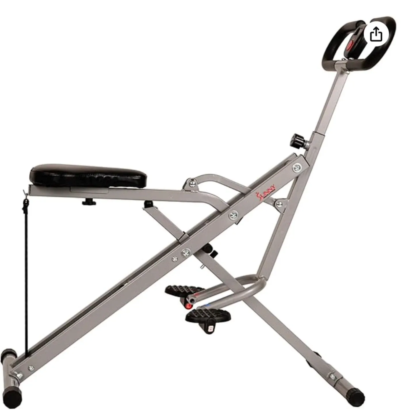 Sunny Health & Fitness Squat Assist Exercise Bike image indicator(2)