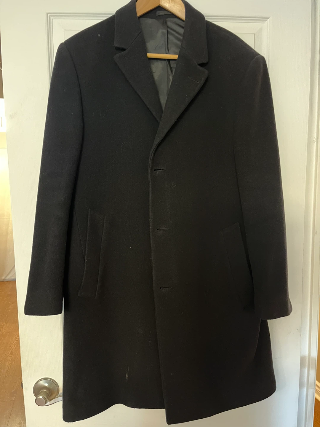 Calvin Klein Wool Blend Overcoat