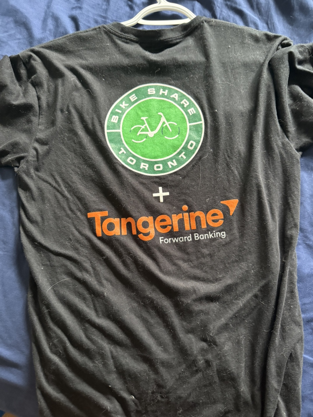 Bike Share Toronto + Tangerine T-shirt - Size M