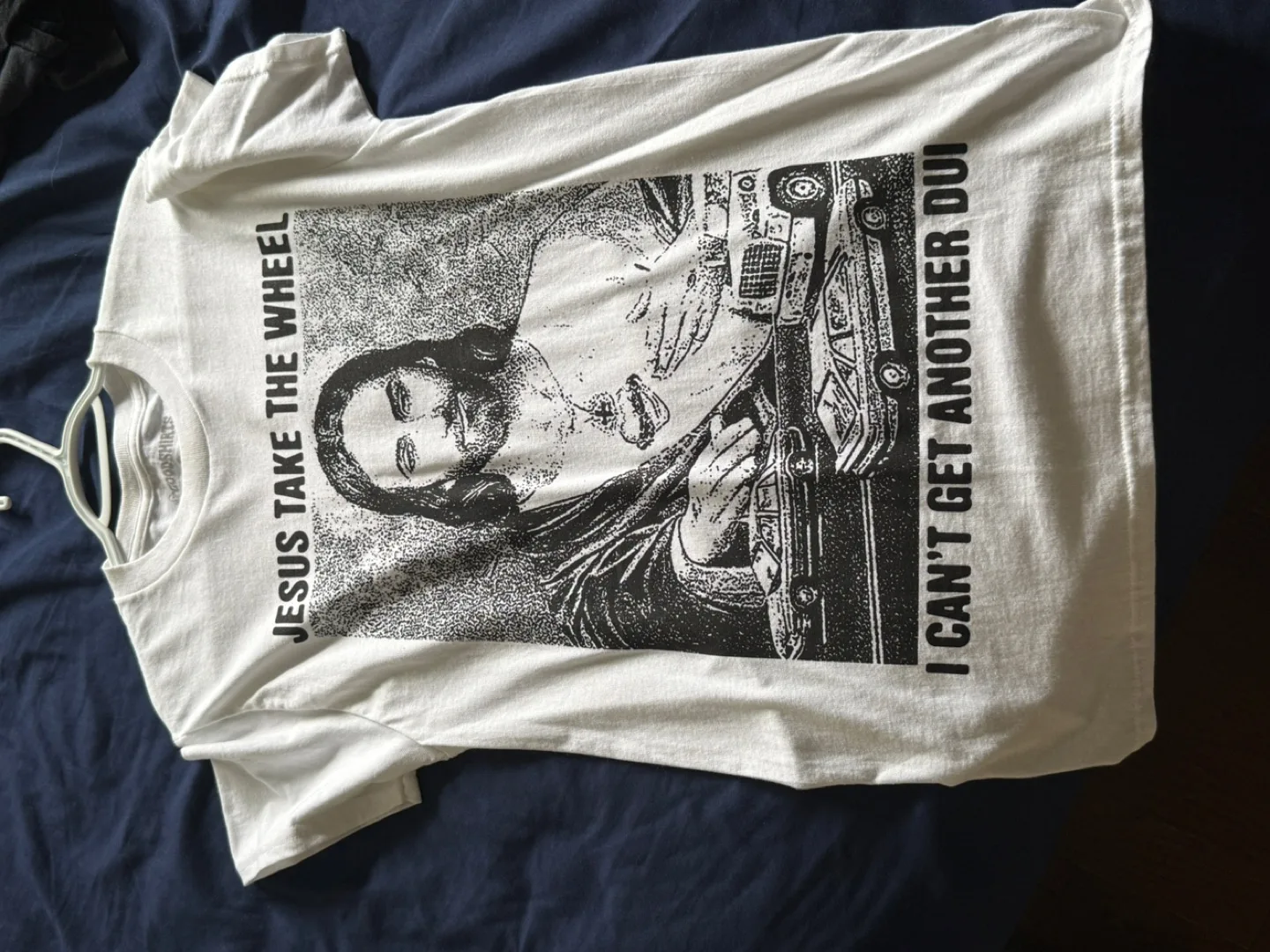 Jesus Take The Wheel Tee - NEVER WORN thumbnail