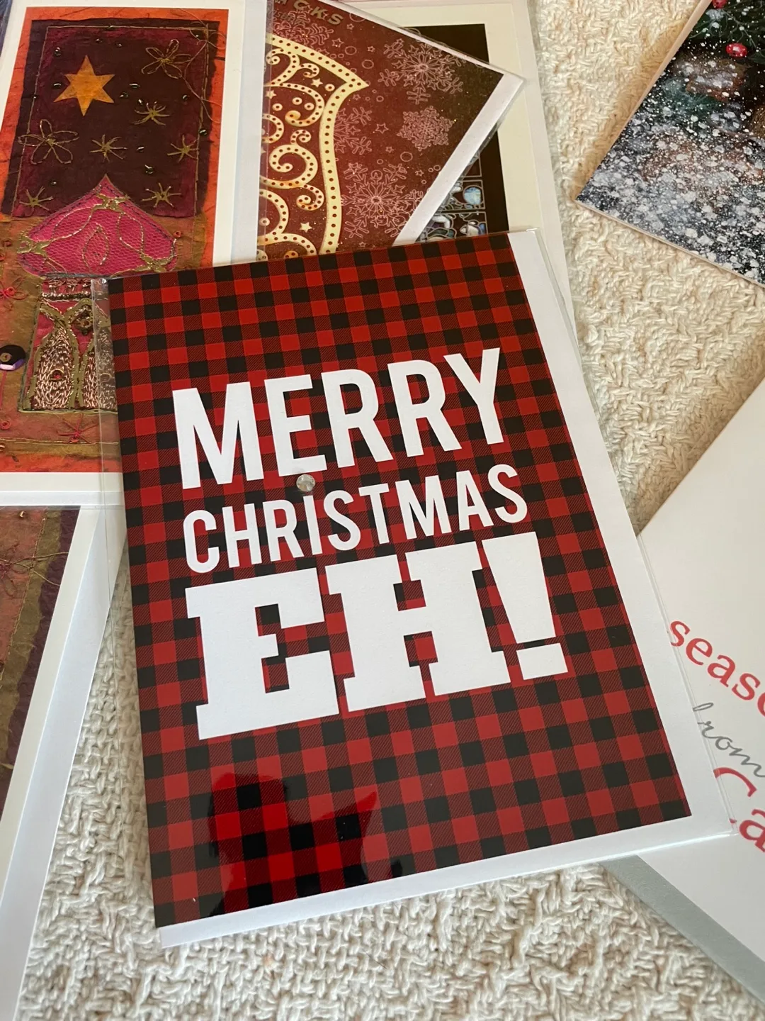 Assorted Bundle of Christmas & Holiday Greeting Cards image indicator(6)