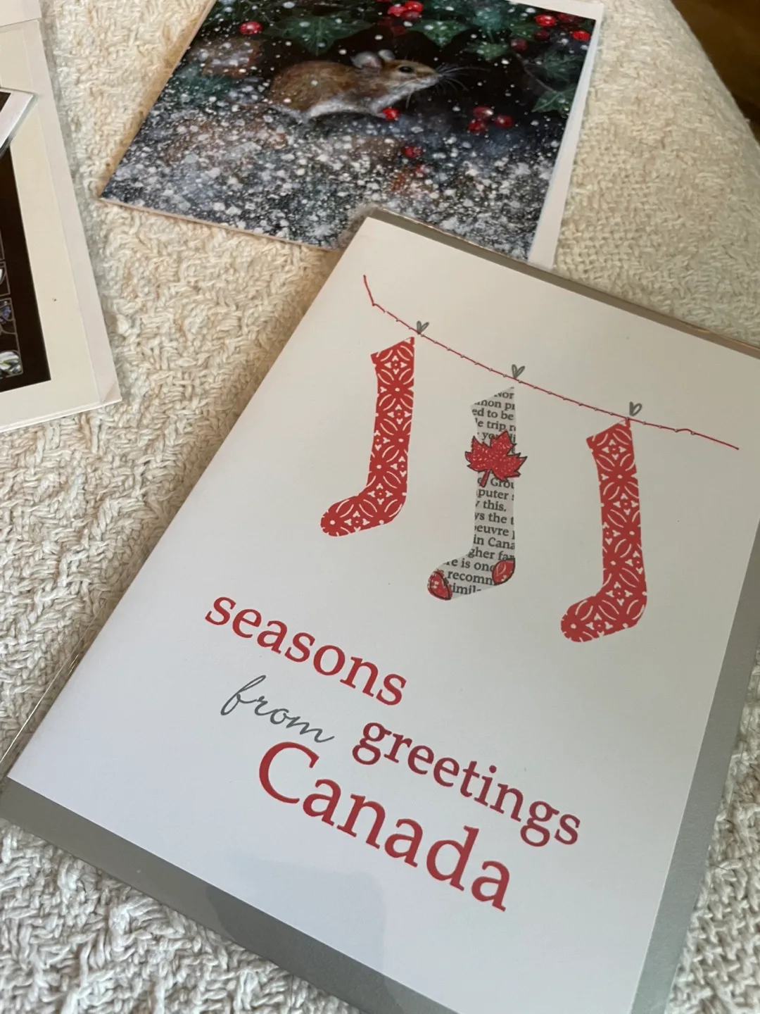 Assorted Bundle of Christmas & Holiday Greeting Cards image indicator(3)