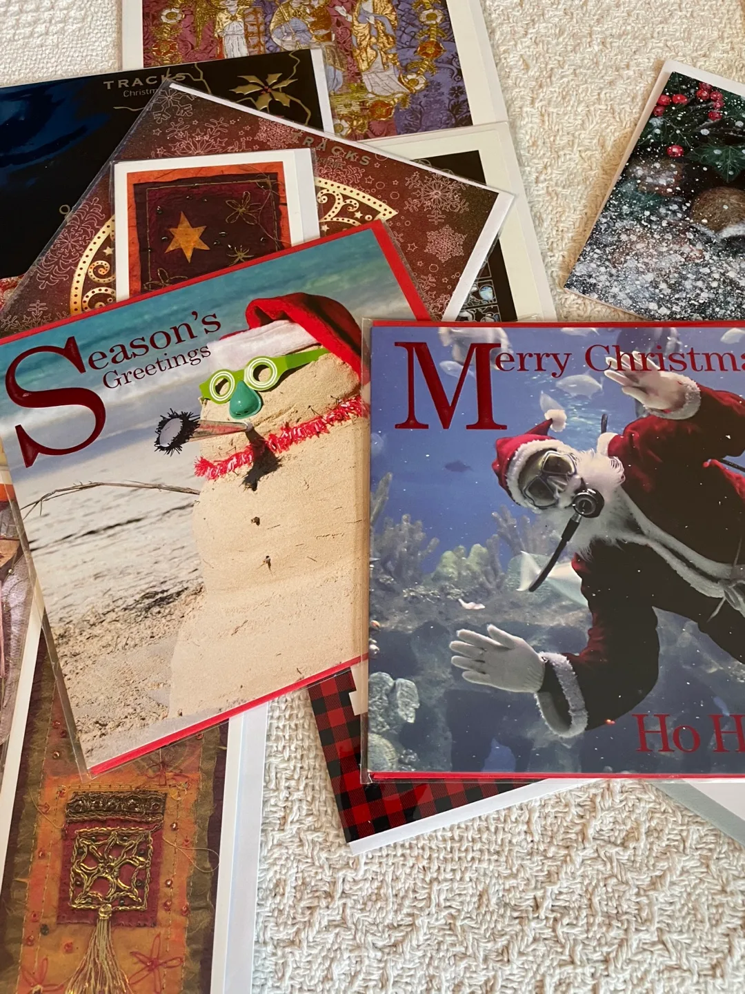 Assorted Bundle of Christmas & Holiday Greeting Cards image indicator(7)