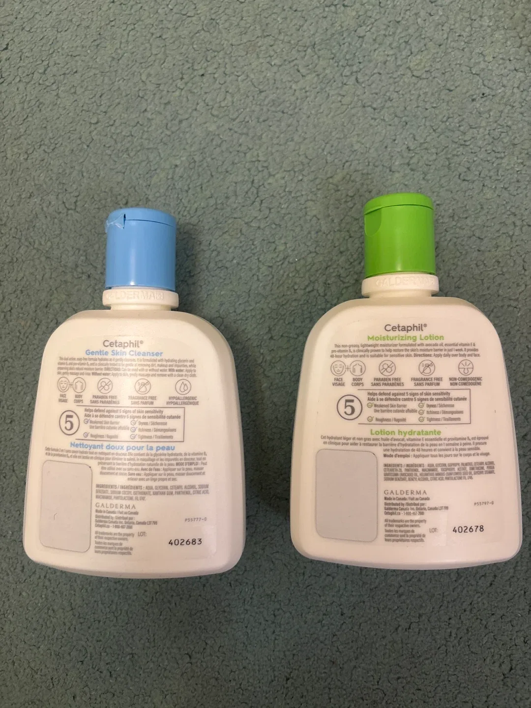 NEW Cetaphil Cleanser & Moisturizing Lotion image indicator(2)