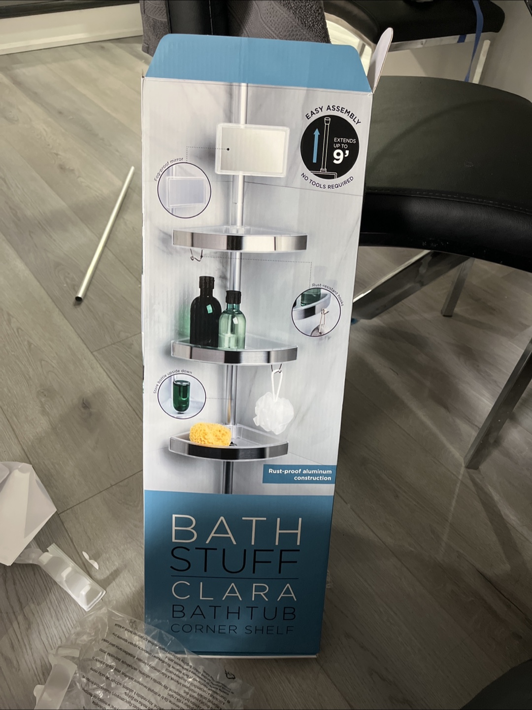 Bath Stuff Clara Bathtub Corner Shelf