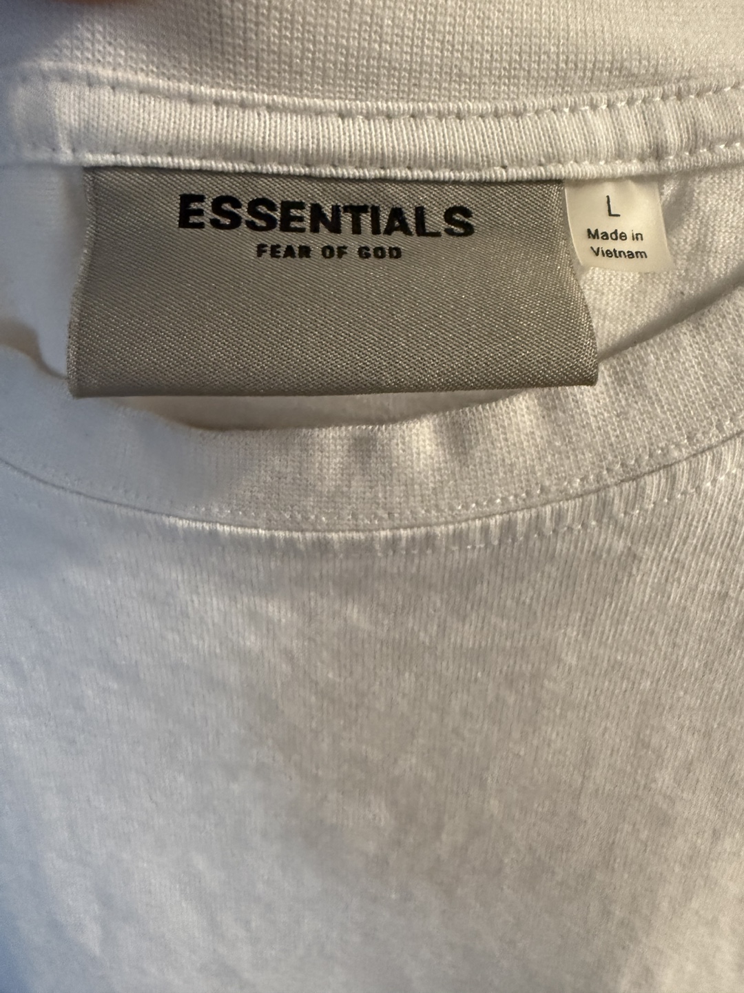 Essentials Fear of God T-Shirt - Size L - photo 3