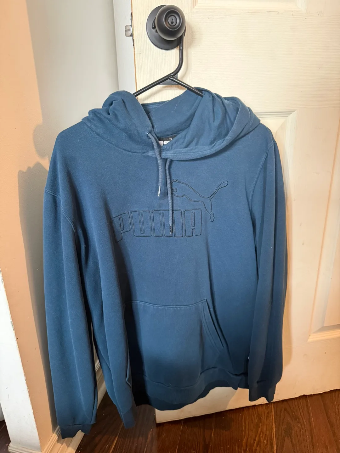 Puma Hoodie - Size L - Blue thumbnail