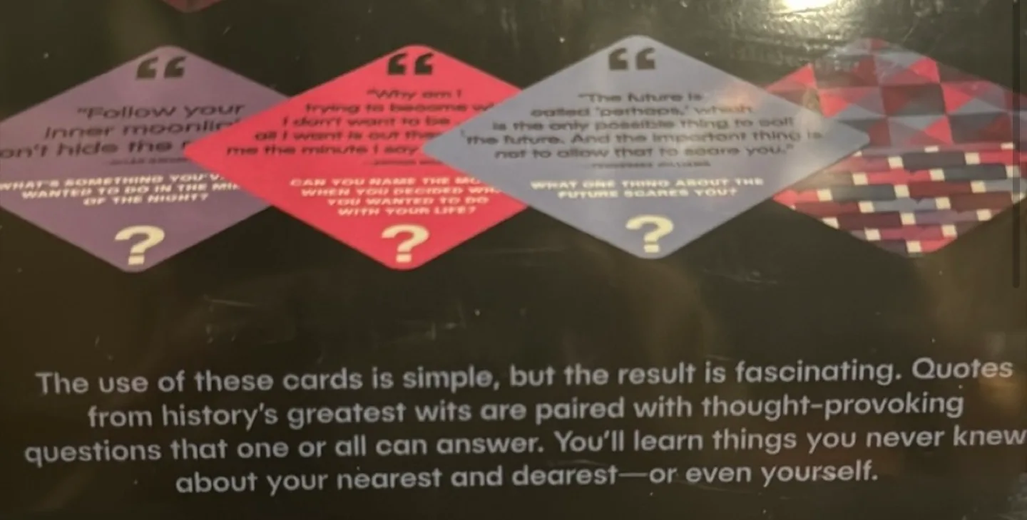 Knock Knock Quotes & Questions Card Deck image indicator(4)