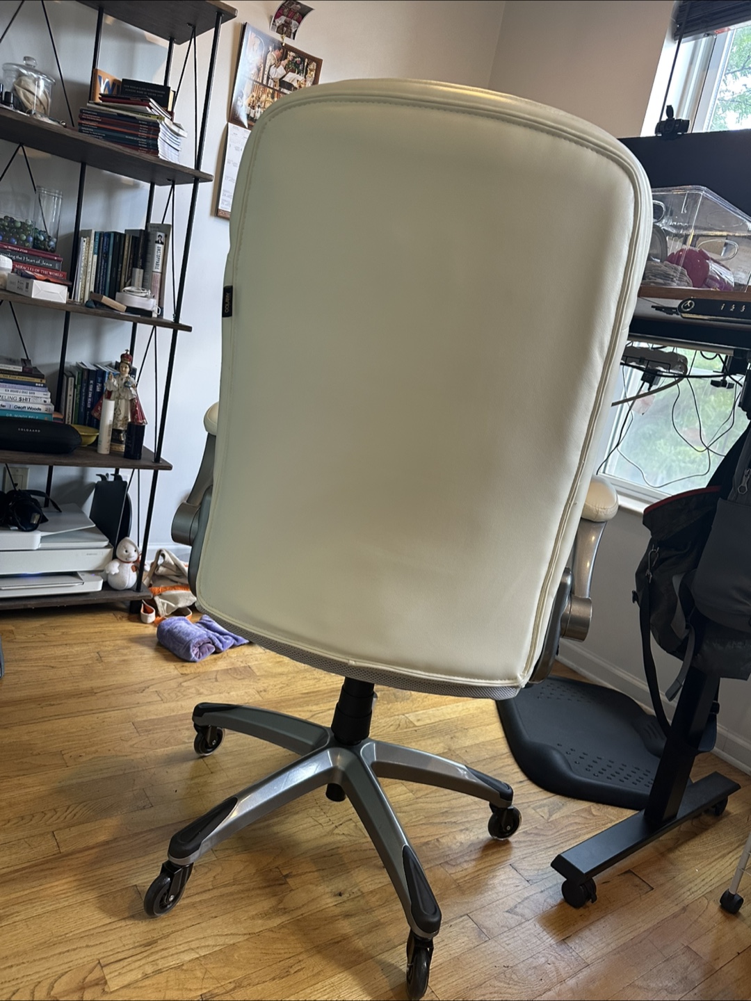Executive Office Chair - Ivory Leather - photo 5