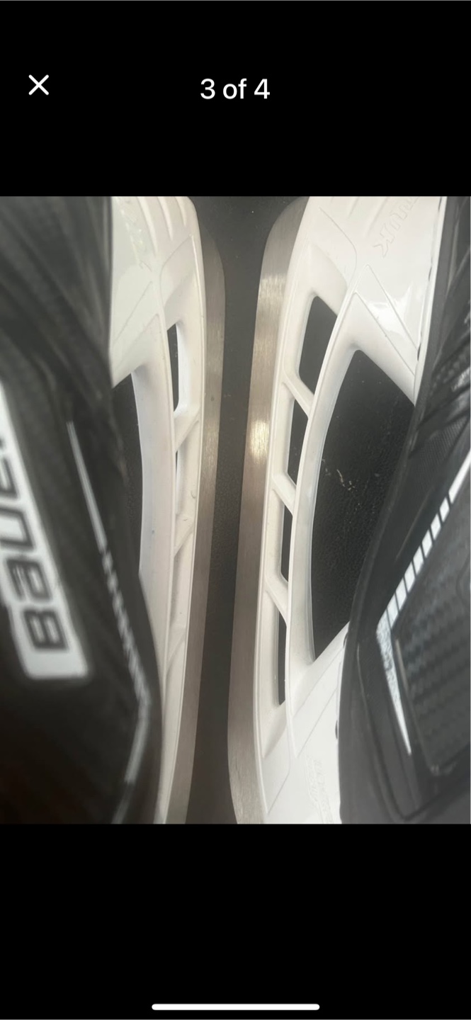 Bauer XLS Ice Skates - Size 7 - photo 3