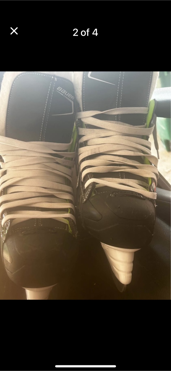 Bauer XLS Ice Skates - Size 7 - photo 2