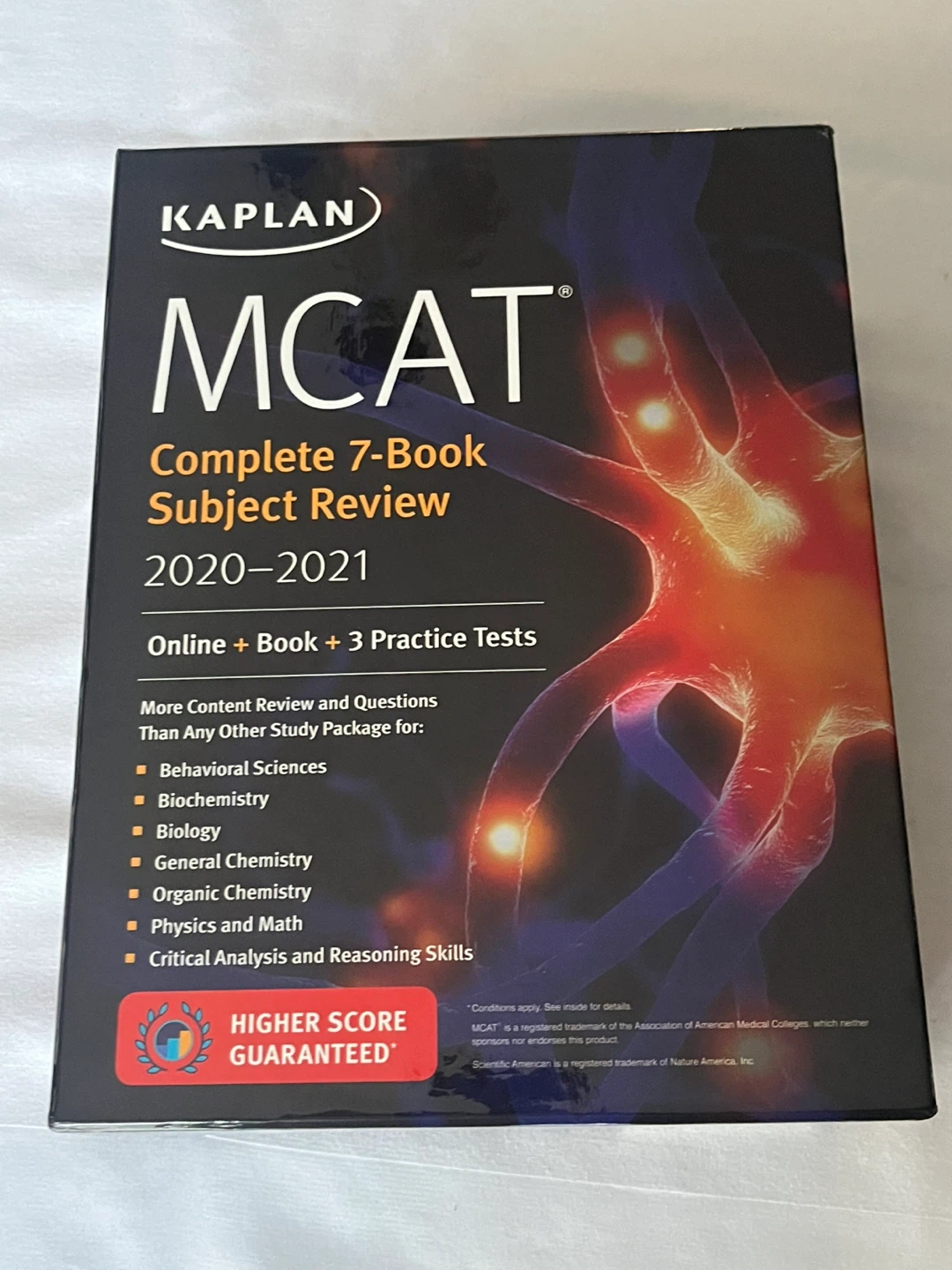 Kaplan MCAT Complete 7-Book Subject Review Set