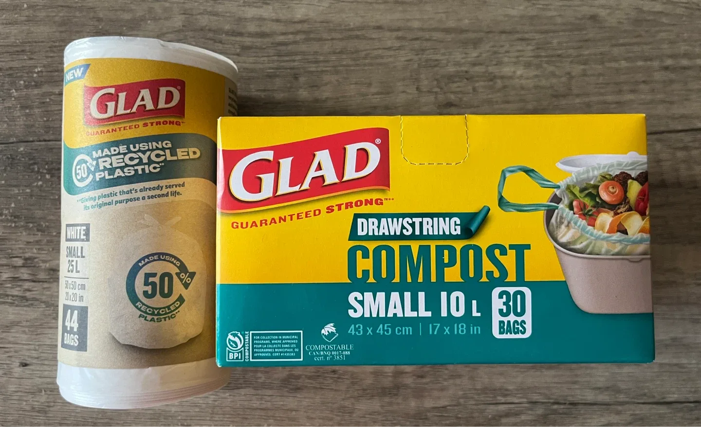 Glad Compost & Recycling Bags (NEW) thumbnail