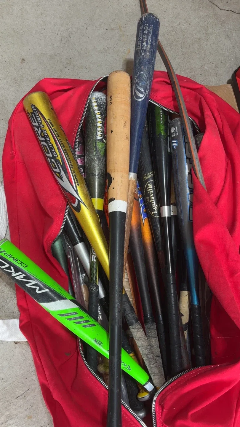 Mixed Baseball Bats - Rawlings, Louisville, MAKO thumbnail