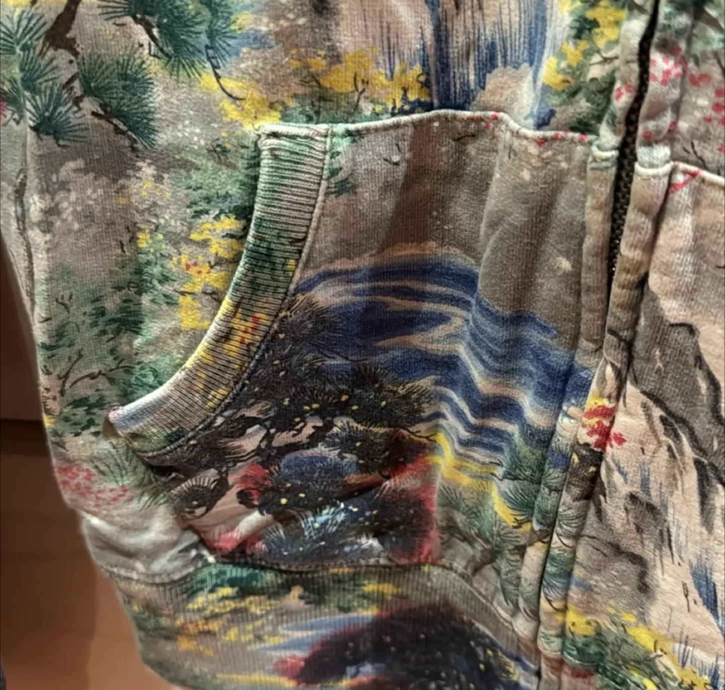 VINTAGE Lucky Brand XS Full Zip Hoodie image indicator(2)