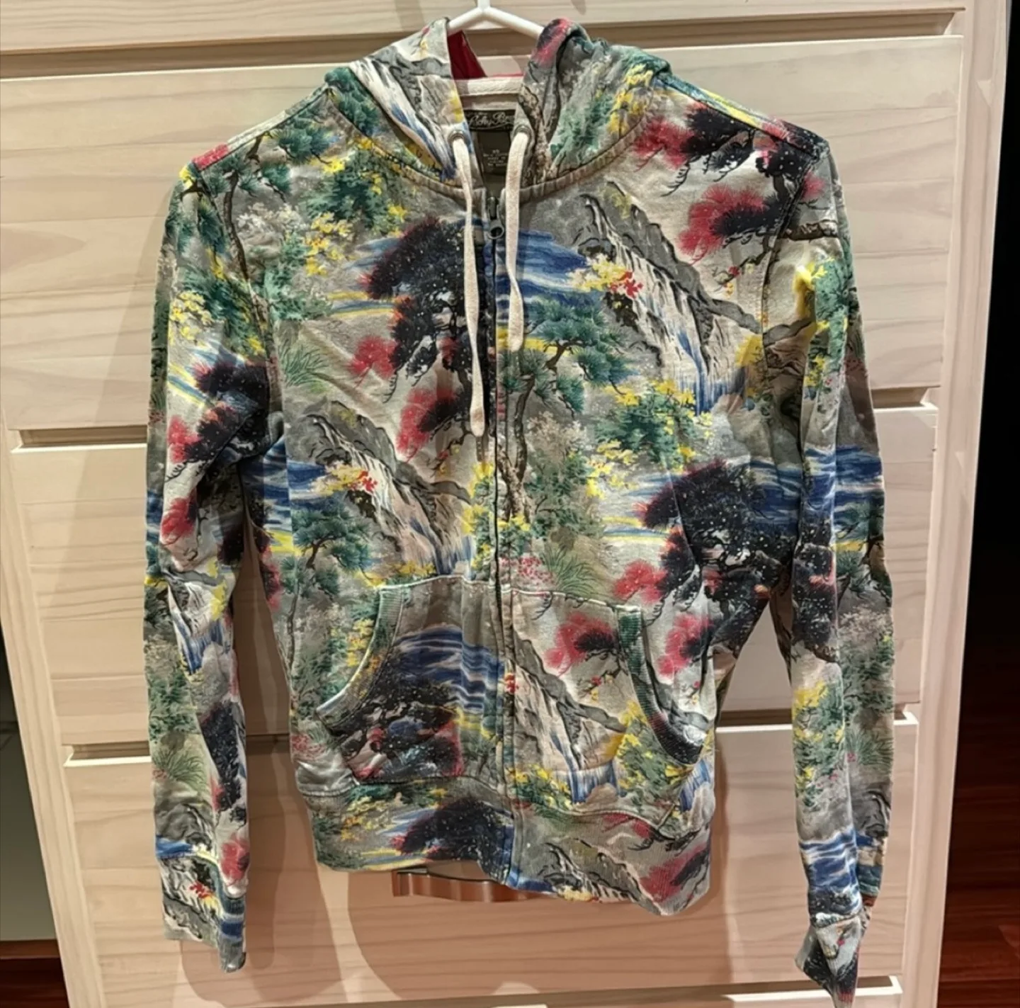 VINTAGE Lucky Brand XS Full Zip Hoodie thumbnail