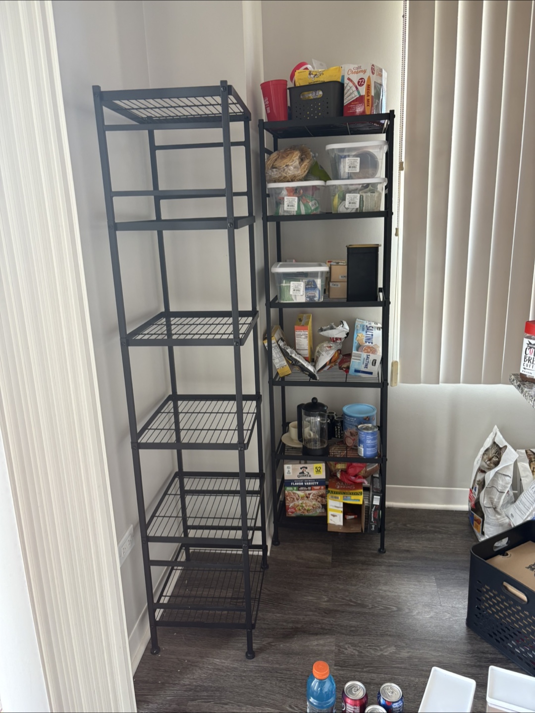 5-Wire Black Metal Shelving Rack - 2x - photo 4