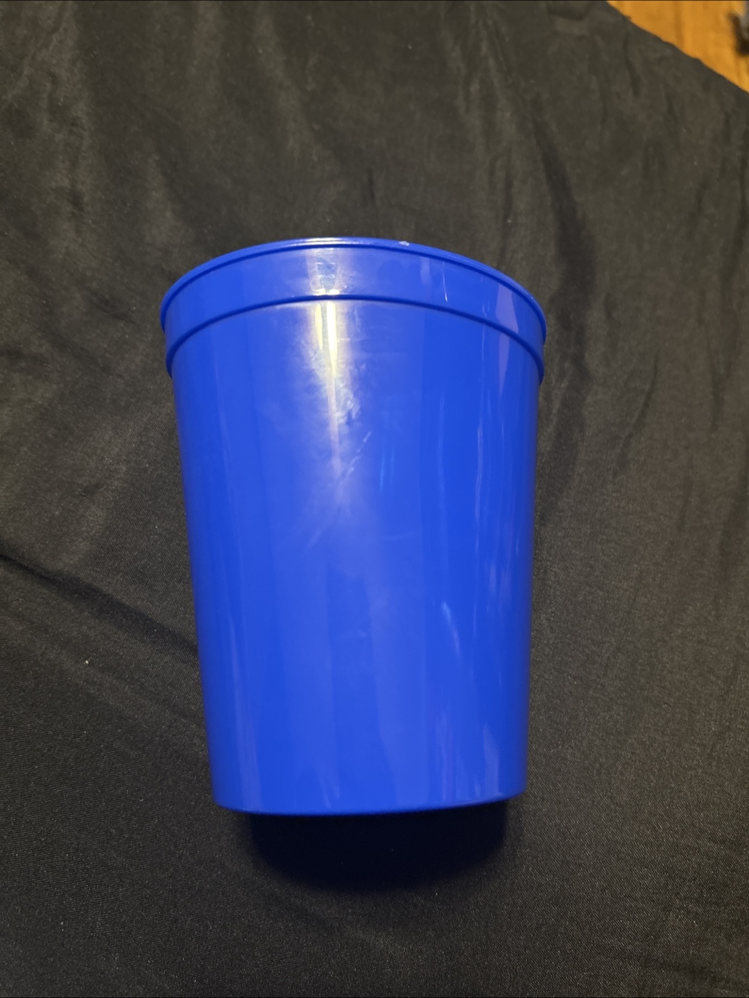 Blue Plastic Cup
