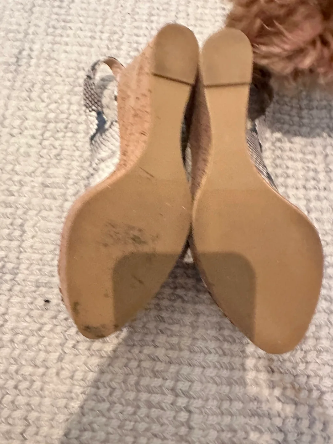 Stuart Weitzman Snakeskin Wedge Heels image indicator(5)