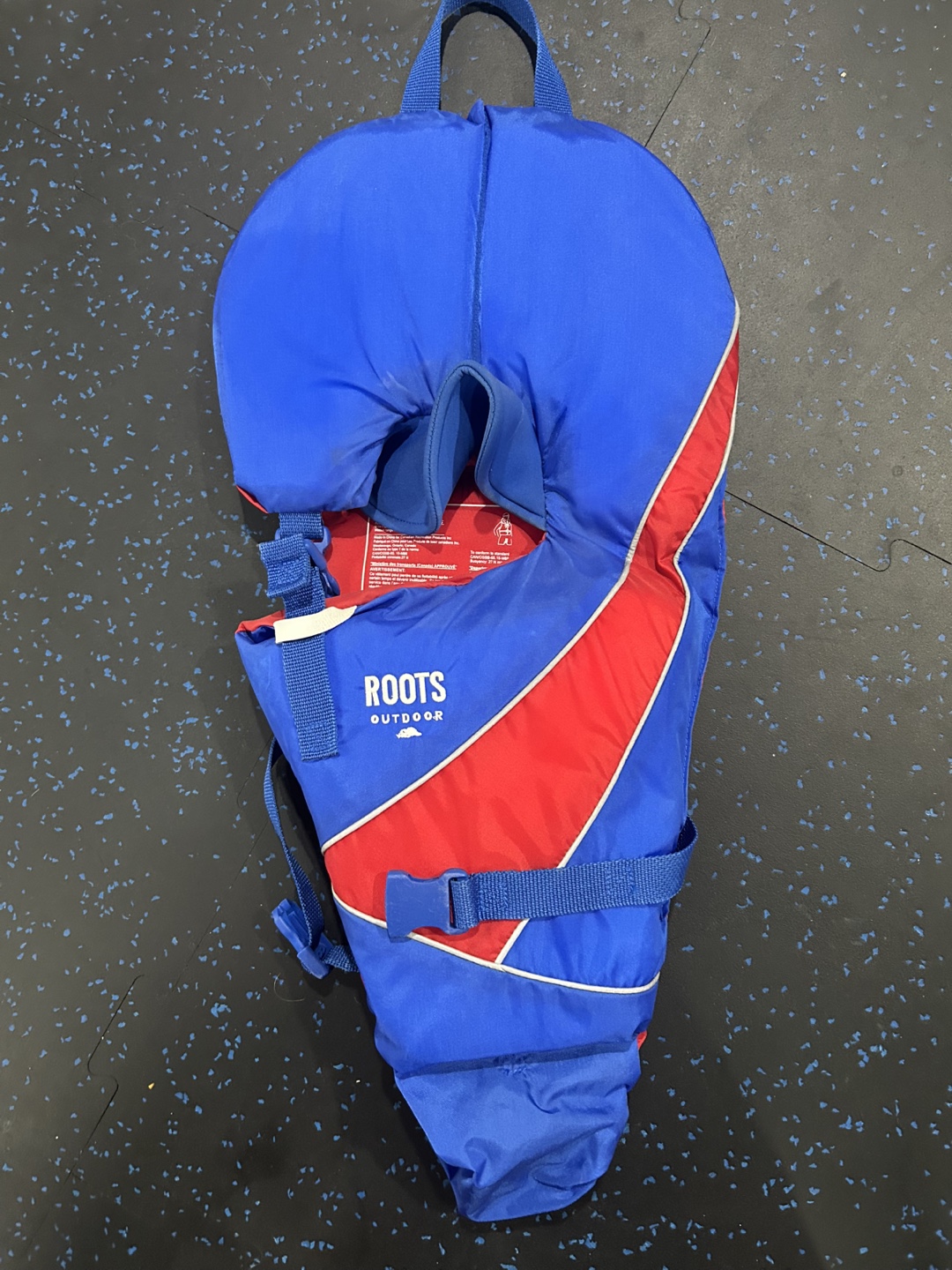 Roots Outdoor Life Jacket - Red/Cobalt - Size D - photo 2