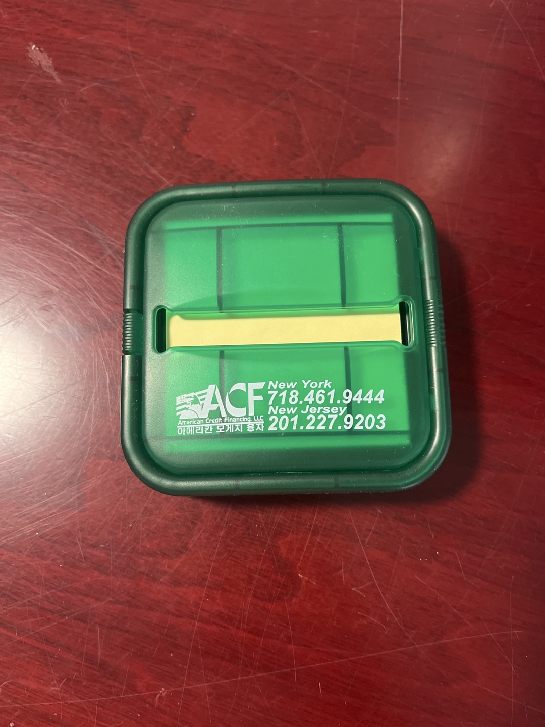 ACF Note Dispenser - Green - photo 2